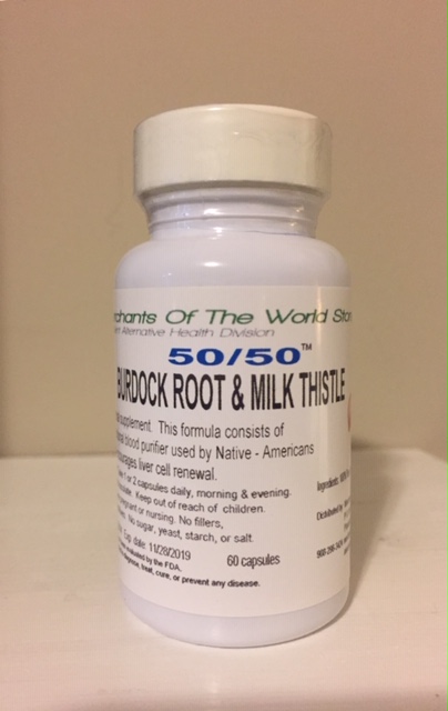 50/50 Burdock & Milk Thistle
